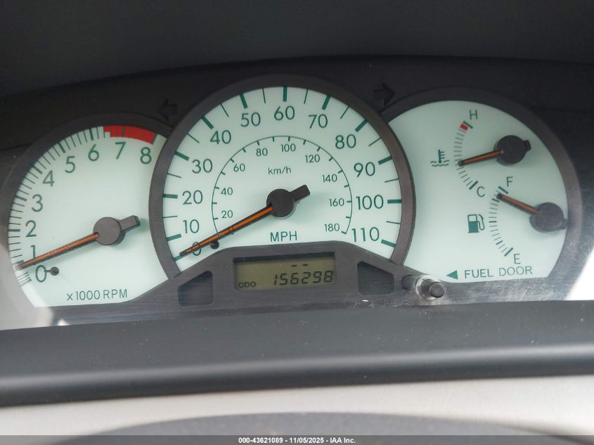 2003 Toyota Corolla Le VIN: 1NXBR32E13Z086890 Lot: 43621089