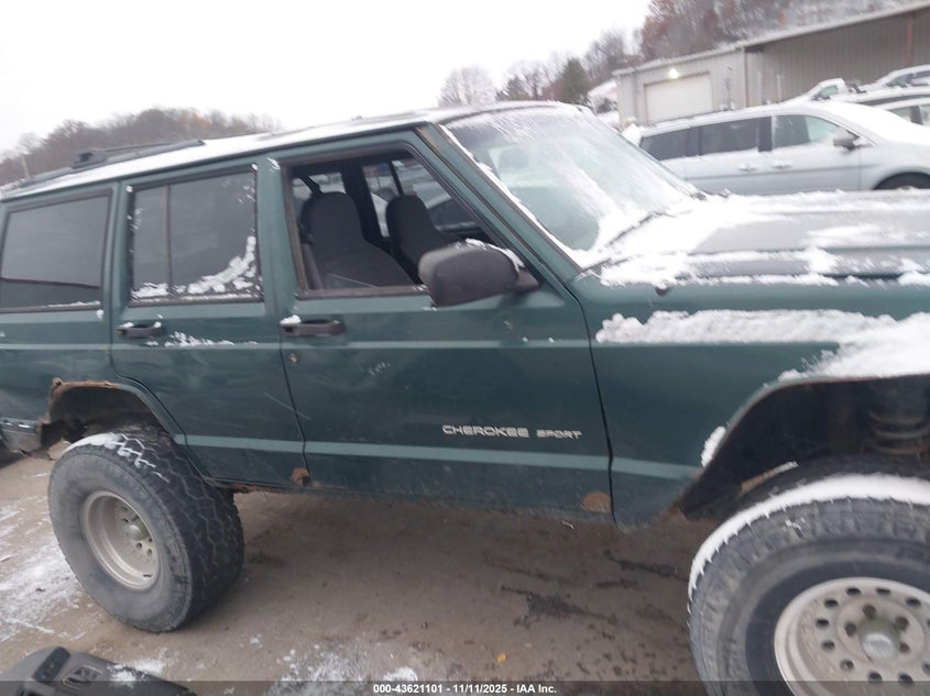 2000 Jeep Cherokee Sport VIN: 1J4FF48S1YL141931 Lot: 43621101