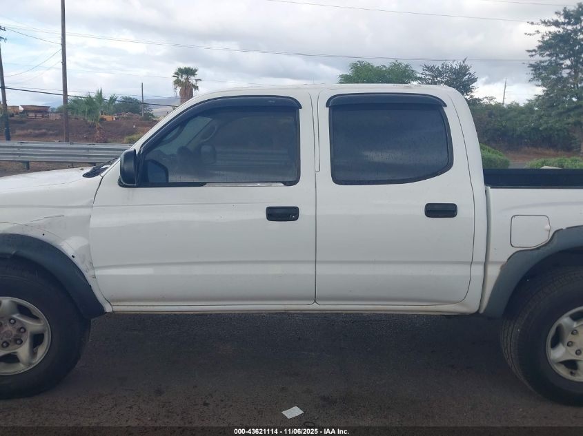 2002 Toyota Tacoma Prerunner V6 VIN: 5TEGN92N52Z884453 Lot: 43621114