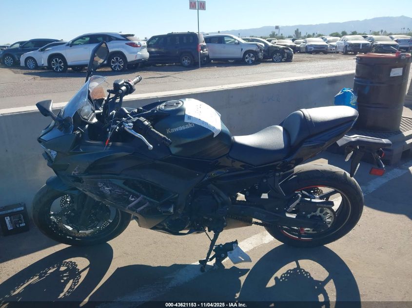 2025 Kawasaki Ex650 P VIN: ML5EXEP11SDAE9533 Lot: 43621153