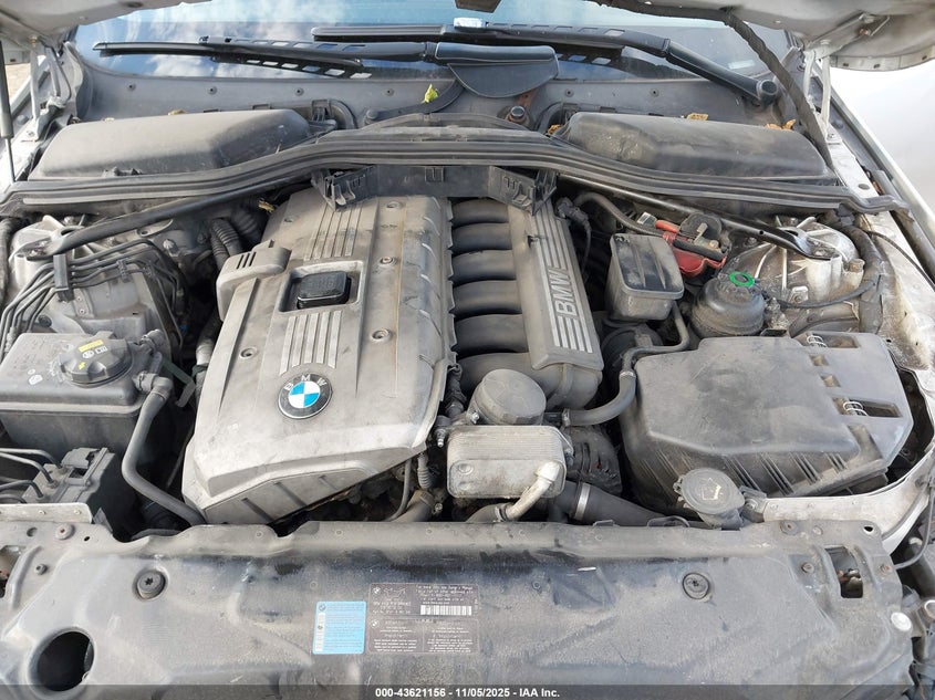 2007 BMW 525I VIN: WBANE53577CY08346 Lot: 43621156