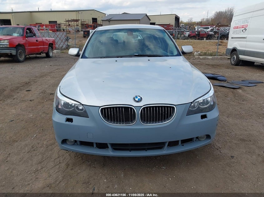 2007 BMW 525I VIN: WBANE53577CY08346 Lot: 43621156