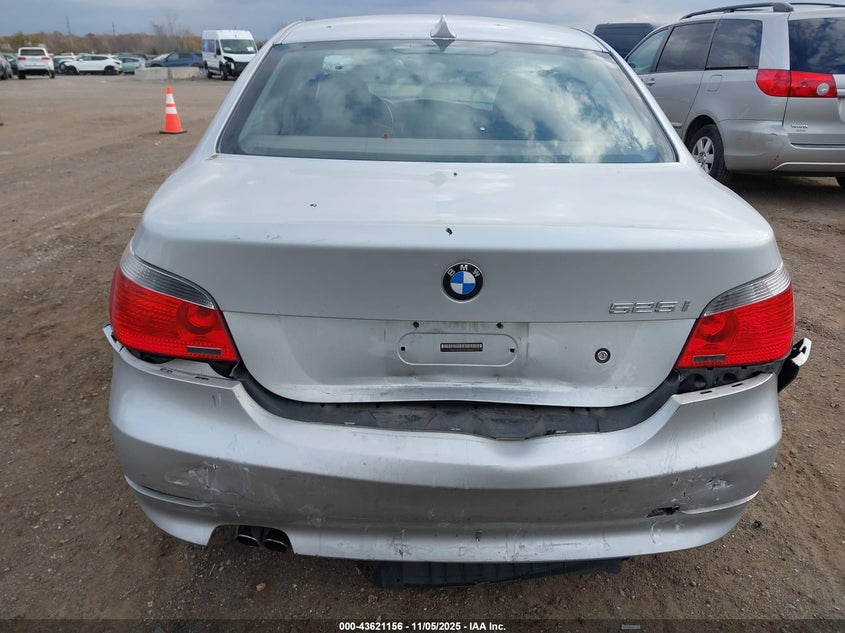 2007 BMW 525I VIN: WBANE53577CY08346 Lot: 43621156