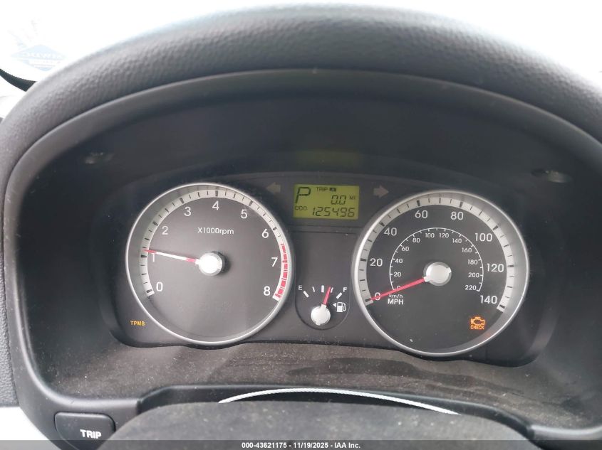 2009 Hyundai Accent Gls VIN: KMHCN46C99U288903 Lot: 43621175