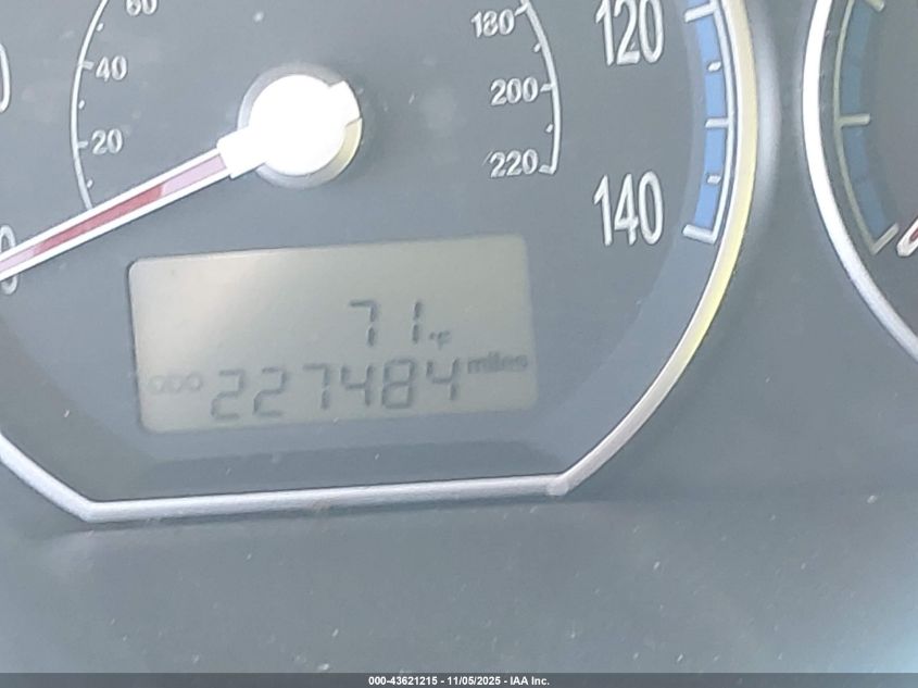 2009 Hyundai Santa Fe Gls VIN: 5NMSG13D79H331342 Lot: 43621215