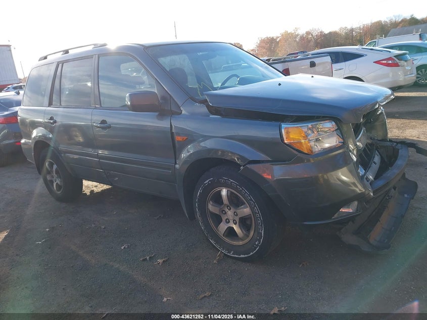 5FNYF18408B027064 2008 Honda Pilot Ex auction photo 1