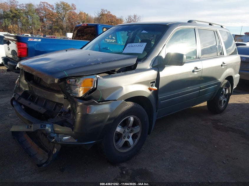 5FNYF18408B027064 2008 HONDA PILOT photo no. 2