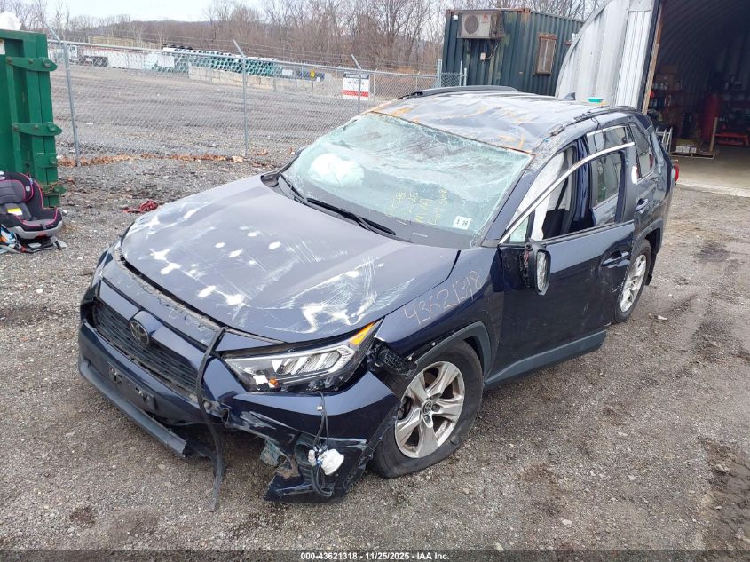 2021 Toyota Rav4 Xle VIN: 2T3P1RFV1MW175166 Lot: 43621318