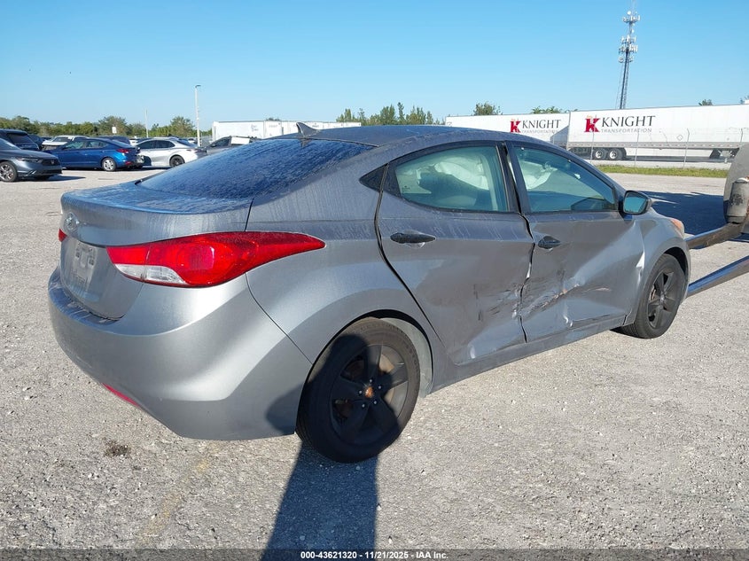KMHDH4AE8CU299578 2012 HYUNDAI ELANTRA photo no. 4