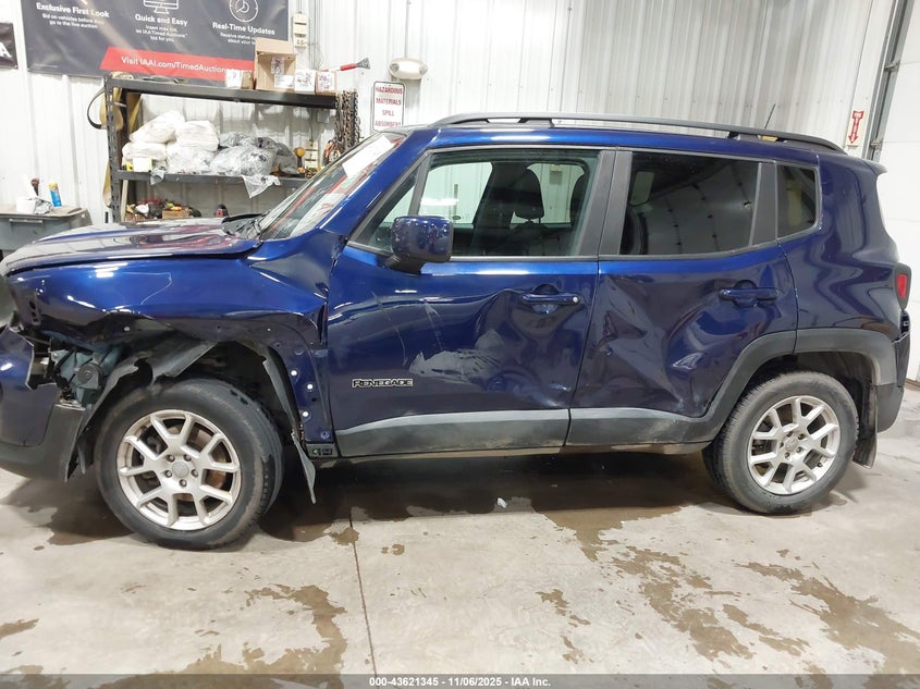 2019 Jeep Renegade Latitude 4X4 VIN: ZACNJBBB3KPK01415 Lot: 43621345