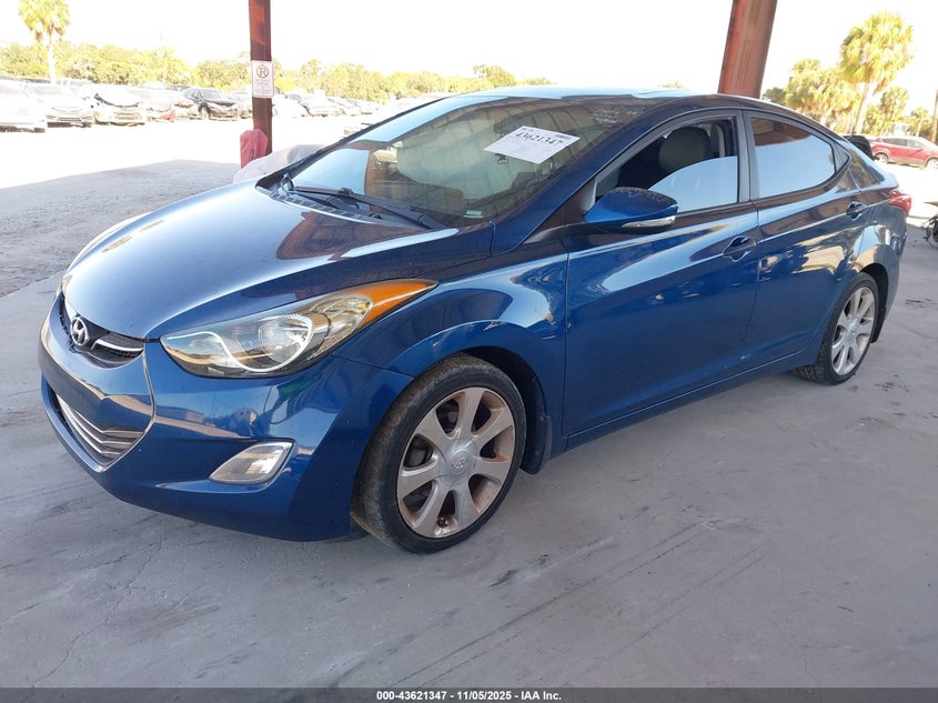 KMHDH4AE1DU944749 2013 HYUNDAI ELANTRA photo no. 2