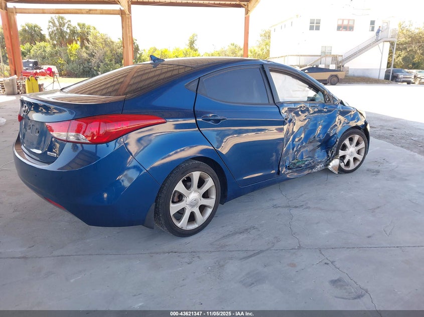 KMHDH4AE1DU944749 2013 HYUNDAI ELANTRA photo no. 4