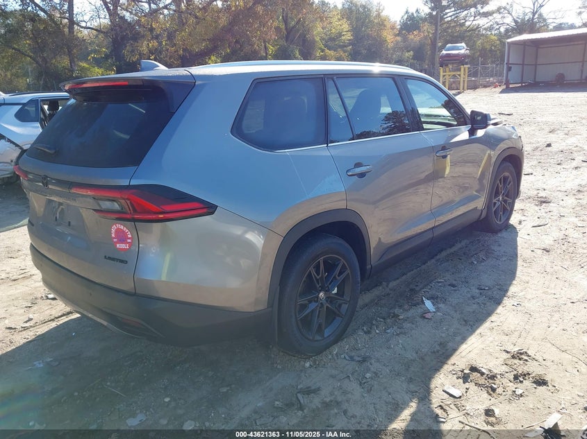 2025 TOYOTA GRAND HIGHLANDER HYBRID LIMITED - 5TDACAB5XSS033114