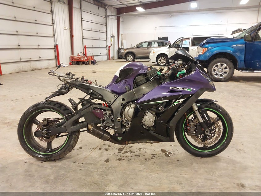 2011 Kawasaki Zx1000 J VIN: JKAZXCJ13BA004367 Lot: 43621374