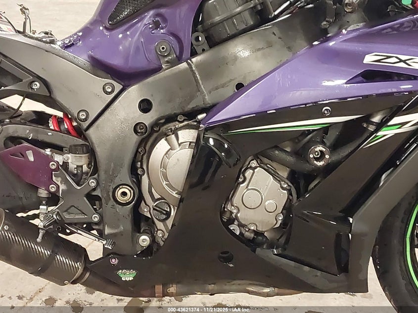 2011 Kawasaki Zx1000 J VIN: JKAZXCJ13BA004367 Lot: 43621374