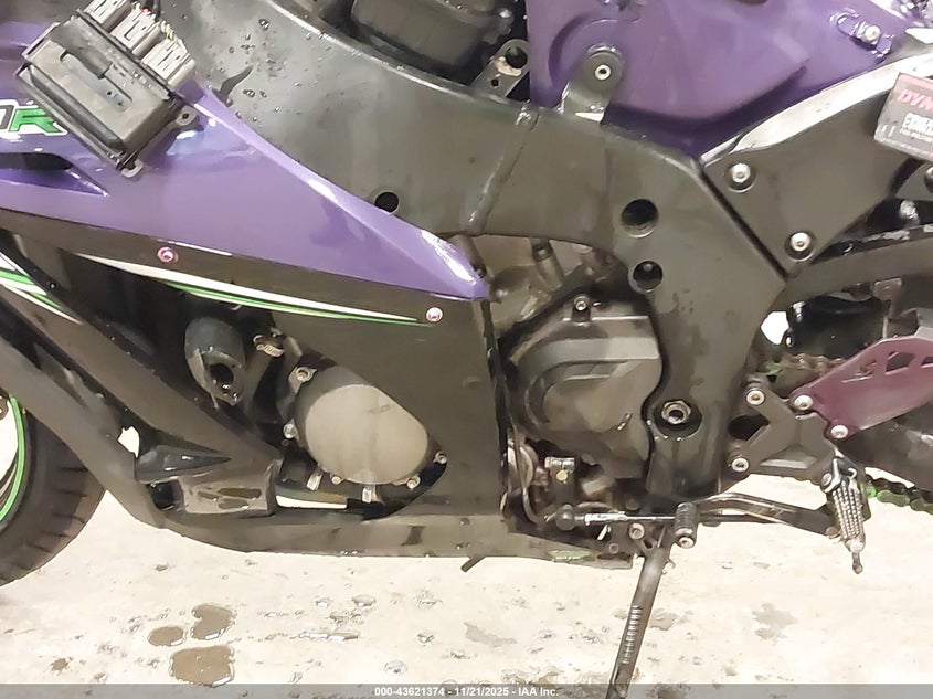 2011 Kawasaki Zx1000 J VIN: JKAZXCJ13BA004367 Lot: 43621374