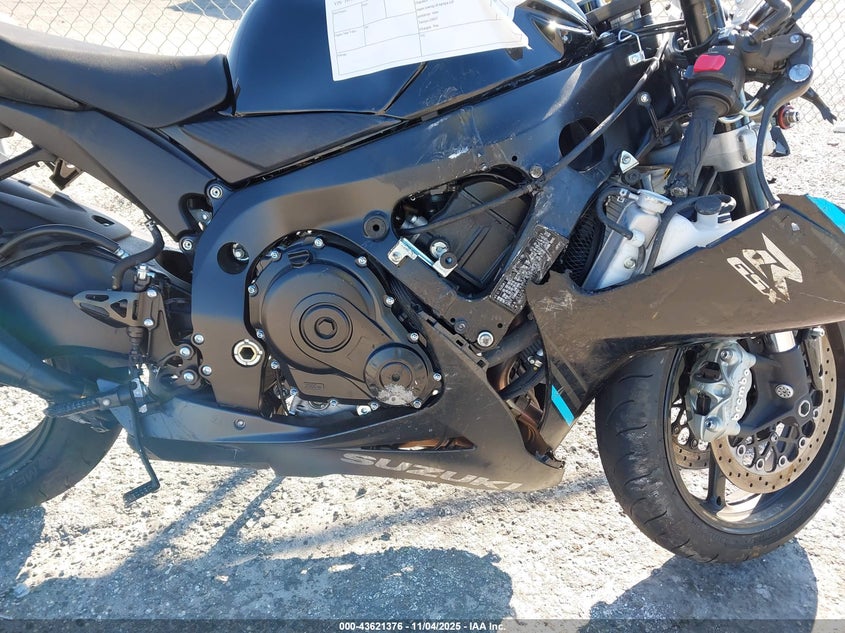 2024 SUZUKI GSX-R600 JS1GN7FA2R7100821