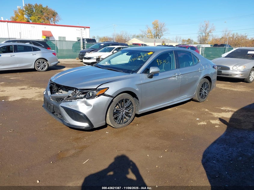 2022 TOYOTA CAMRY SE - 4T1G11AK2NU708117