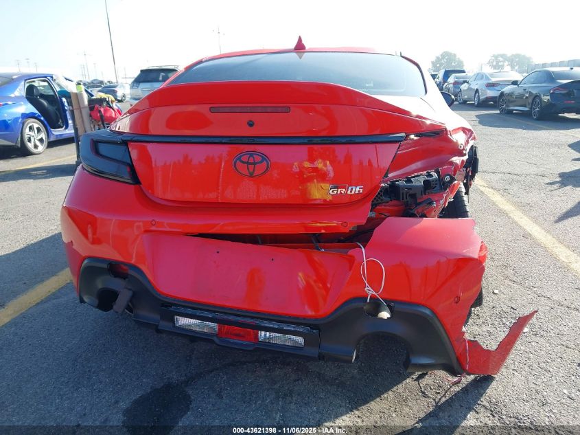 2022 Toyota Gr86 Premium VIN: JF1ZNBF19N8751438 Lot: 43621398