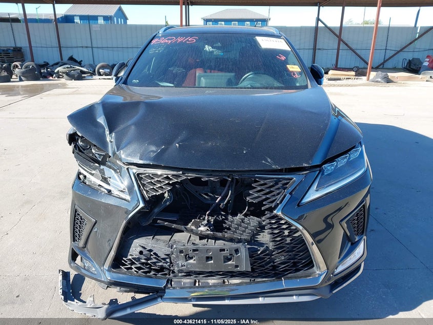 2021 Lexus Rx 350 F Sport Handling VIN: 2T2YZMDA7MC275729 Lot: 43621415