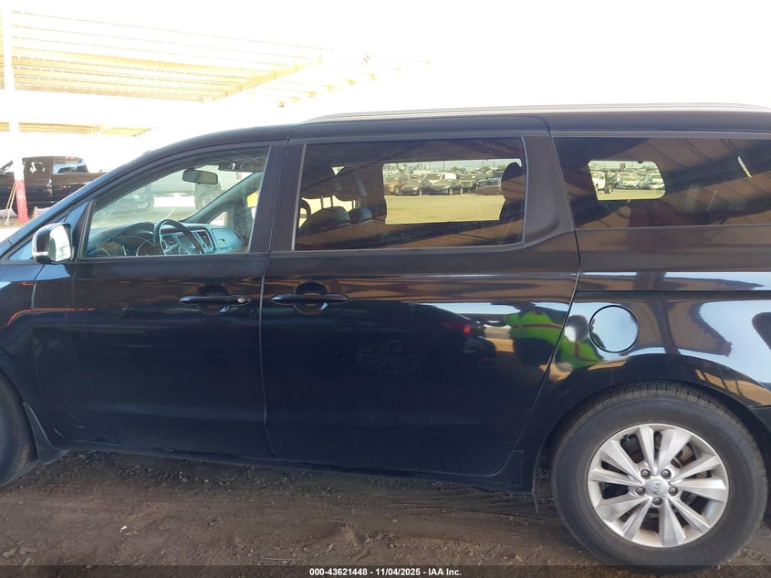2017 Kia Sedona Lx VIN: KNDMB5C14H6324090 Lot: 43621448