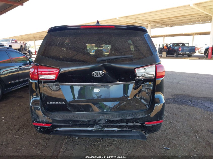 2017 Kia Sedona Lx VIN: KNDMB5C14H6324090 Lot: 43621448