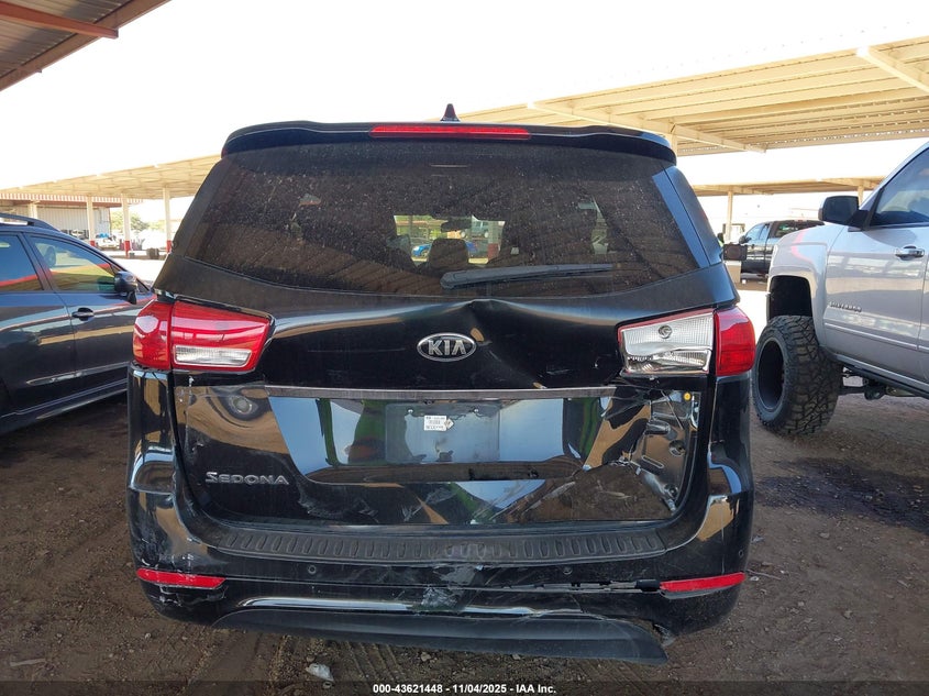 2017 Kia Sedona Lx VIN: KNDMB5C14H6324090 Lot: 43621448