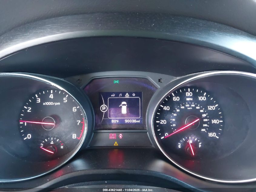 2017 Kia Sedona Lx VIN: KNDMB5C14H6324090 Lot: 43621448