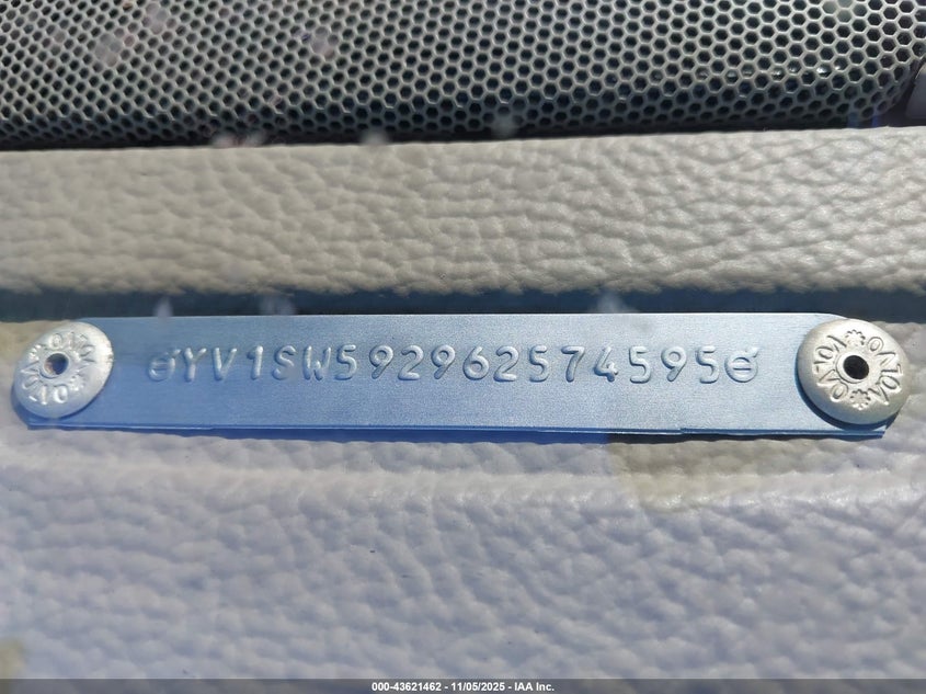 YV1SW592962574595 2006 VOLVO V70 photo no. 9
