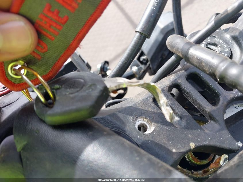 2025 Yamaha Yfz320 A VIN: MH3RH25E2SK002180 Lot: 43621490