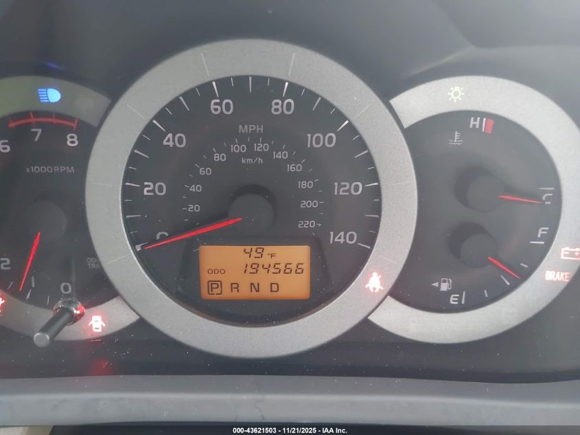 2011 Toyota Rav4 VIN: 2T3ZF4DV1BW079356 Lot: 43621503