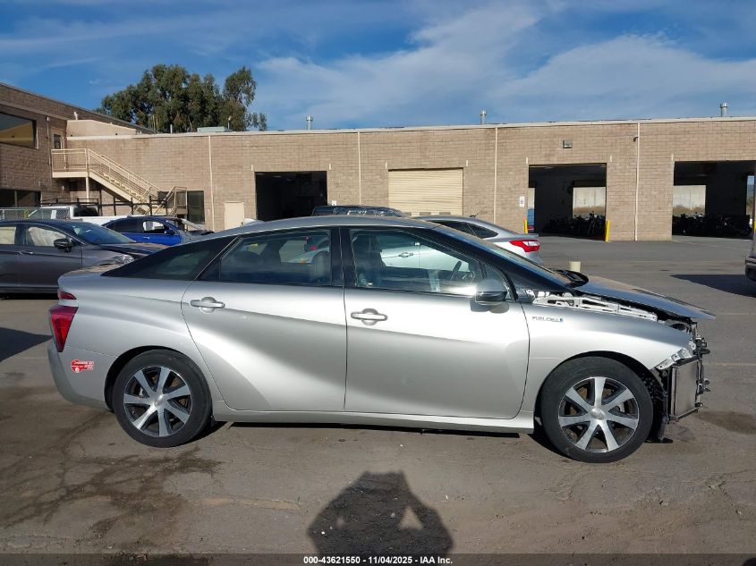 2017 Toyota Mirai VIN: JTDBVRBD0HA003064 Lot: 43990836