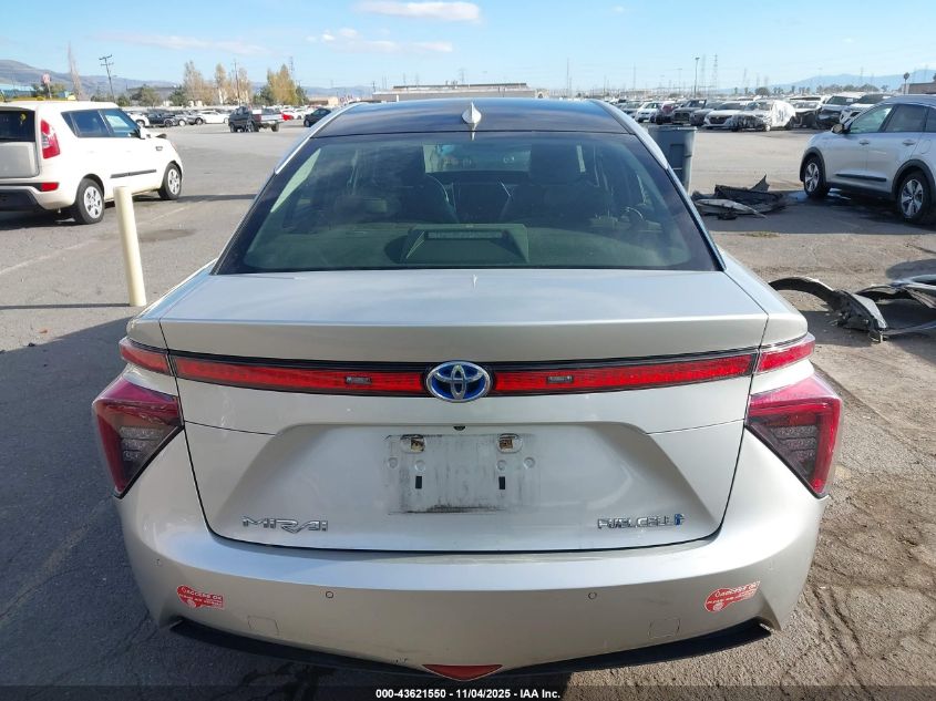 2017 Toyota Mirai VIN: JTDBVRBD0HA003064 Lot: 43990836