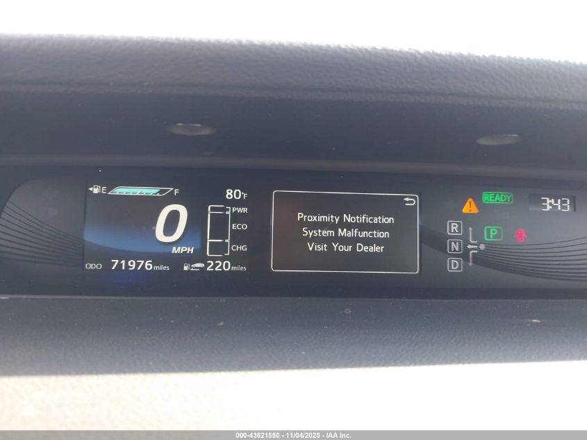 2017 Toyota Mirai VIN: JTDBVRBD0HA003064 Lot: 43990836