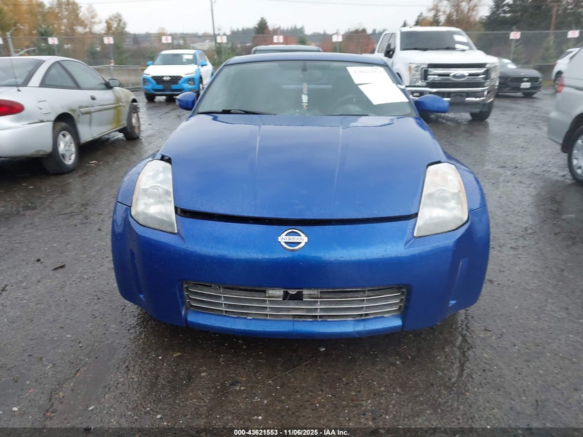 2004 Nissan 350Z Enthusiast VIN: JN1AZ34E34T063862 Lot: 43621553