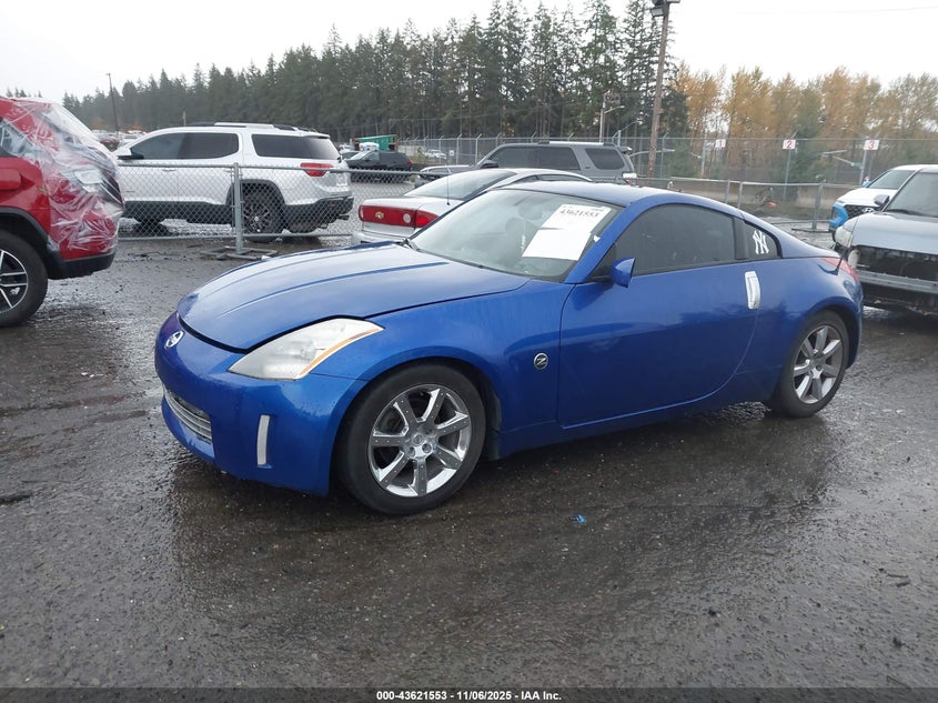 2004 Nissan 350Z Enthusiast VIN: JN1AZ34E34T063862 Lot: 43621553