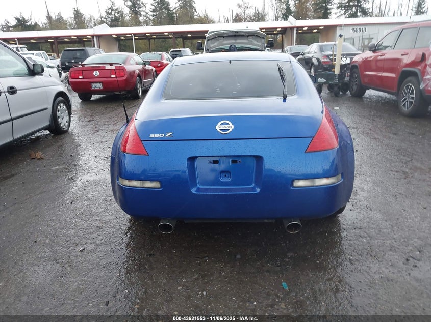 2004 Nissan 350Z Enthusiast VIN: JN1AZ34E34T063862 Lot: 43621553