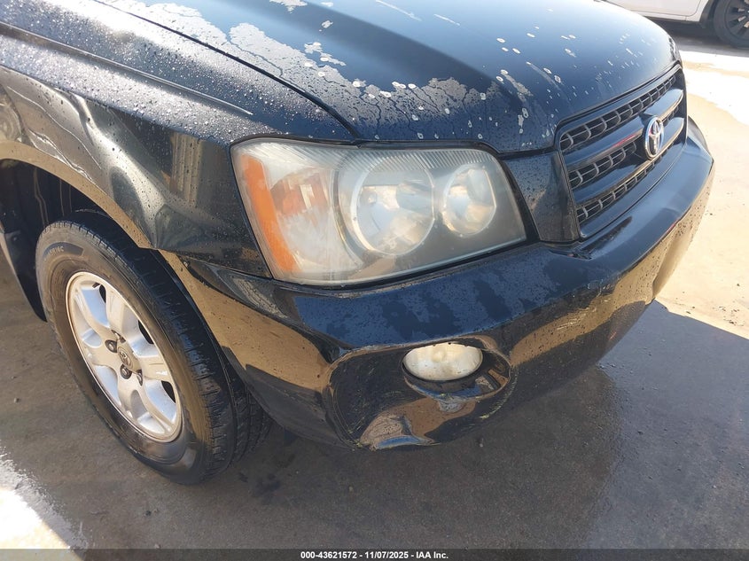 2002 Toyota Highlander Limited V6 VIN: JTEGF21A320031869 Lot: 43621572