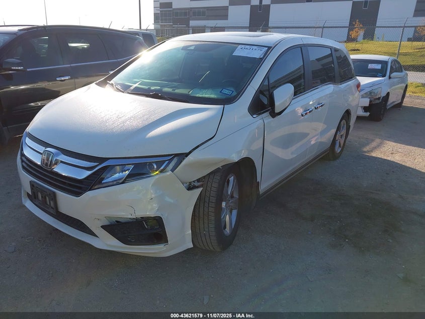 2018 HONDA ODYSSEY EX-L 5FNRL6H72JB044152