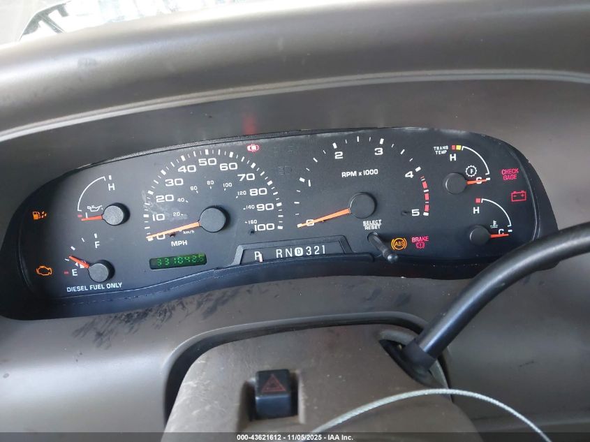 2003 Ford Excursion Limited VIN: 1FMSU43P83EB45349 Lot: 43621612