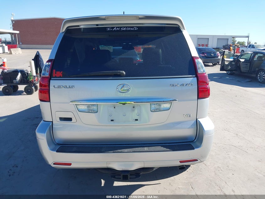 2008 Lexus Gx 470 VIN: JTJBT20X080156377 Lot: 43621631