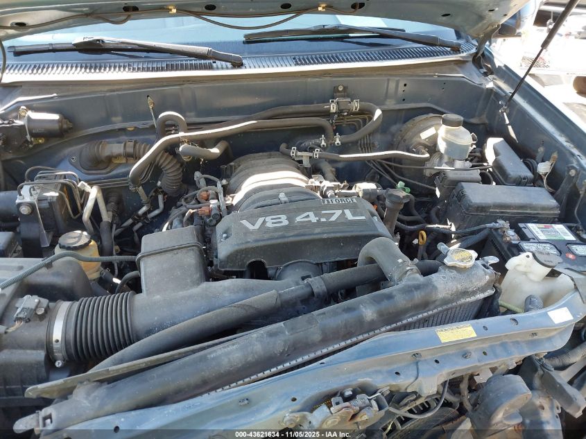 2005 Toyota Sequoia Sr5 V8 VIN: 5TDBT44A45S240358 Lot: 43621634