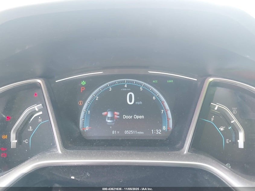 19XFC1F31ME210273 2021 HONDA CIVIC photo no. 7