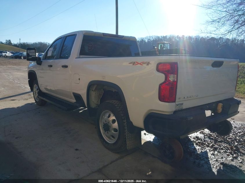 2022 Chevrolet Silverado 2500Hd 4Wd Standard Bed Wt
