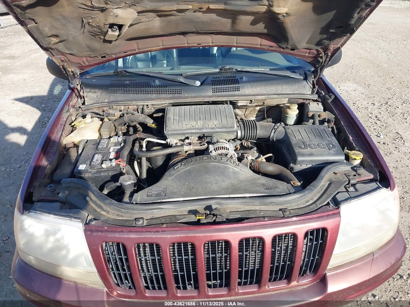 1J4GW58N2YC108635 2000 JEEP GRAND CHEROKEE photo no. 10