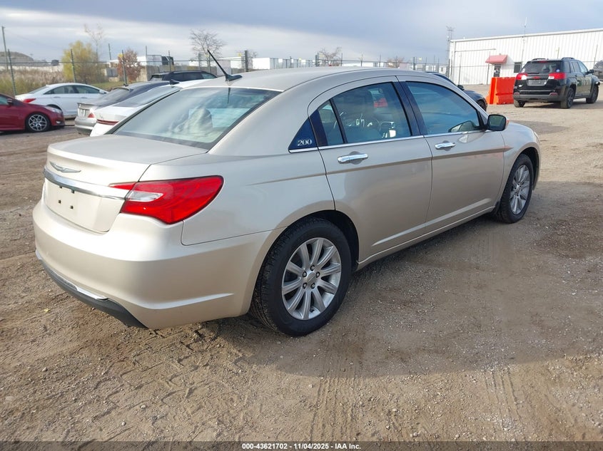 2013 CHRYSLER 200 LIMITED 1C3CCBCG6DN612192