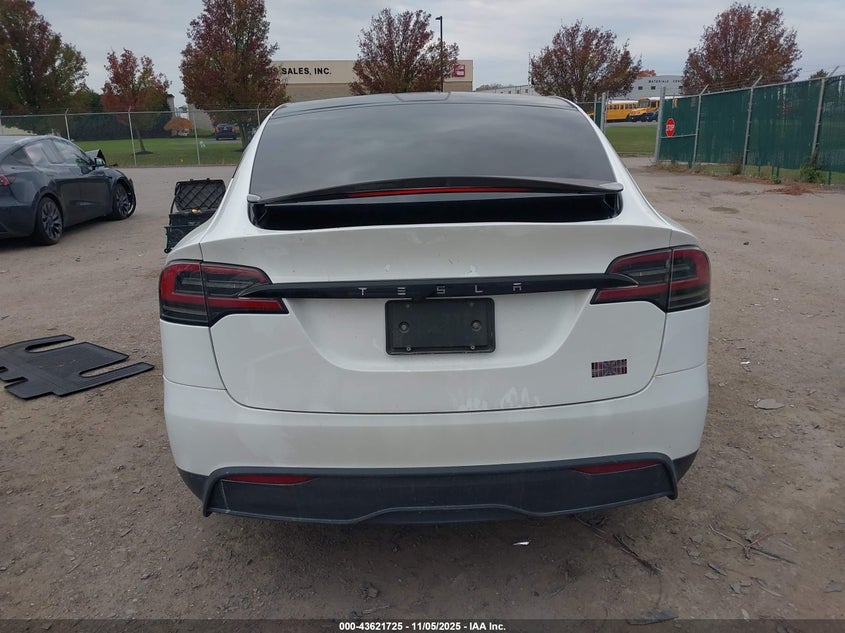 2023 Tesla Model X Plaid Tri Motor All-Wheel Drive VIN: 7SAXCBE62PF412546 Lot: 43621725