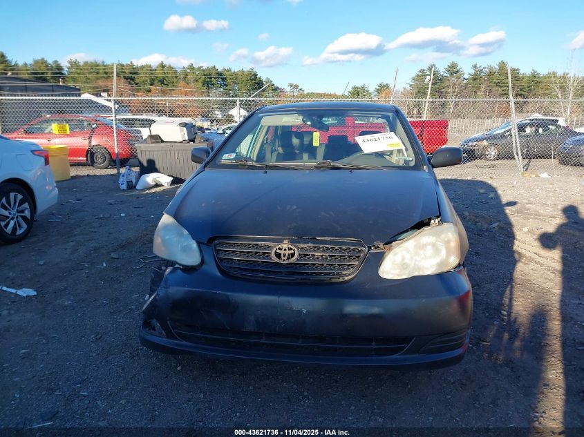 2005 Toyota Corolla Le VIN: 2T1BR32E85C368738 Lot: 43621736