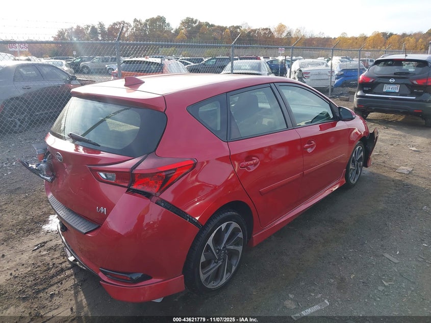 2016 Scion Im VIN: JTNKARJEXGJ502485 Lot: 43621779