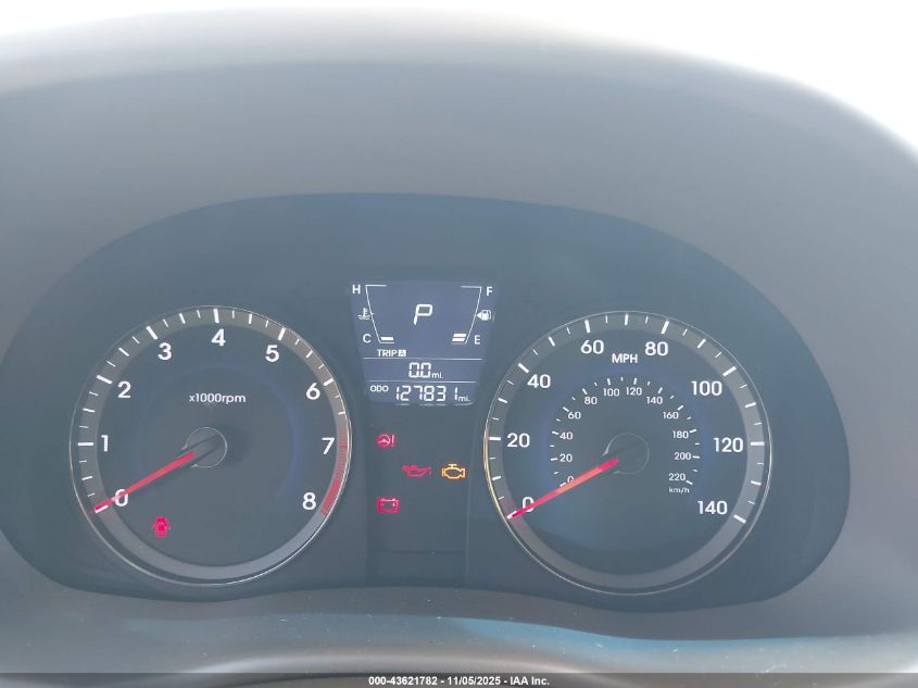 2014 Hyundai Accent Gls VIN: KMHCU4AE4EU602902 Lot: 43621782